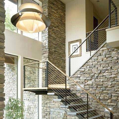 Uhma Gris - Interior y Exterior - Piedras para Fachadas