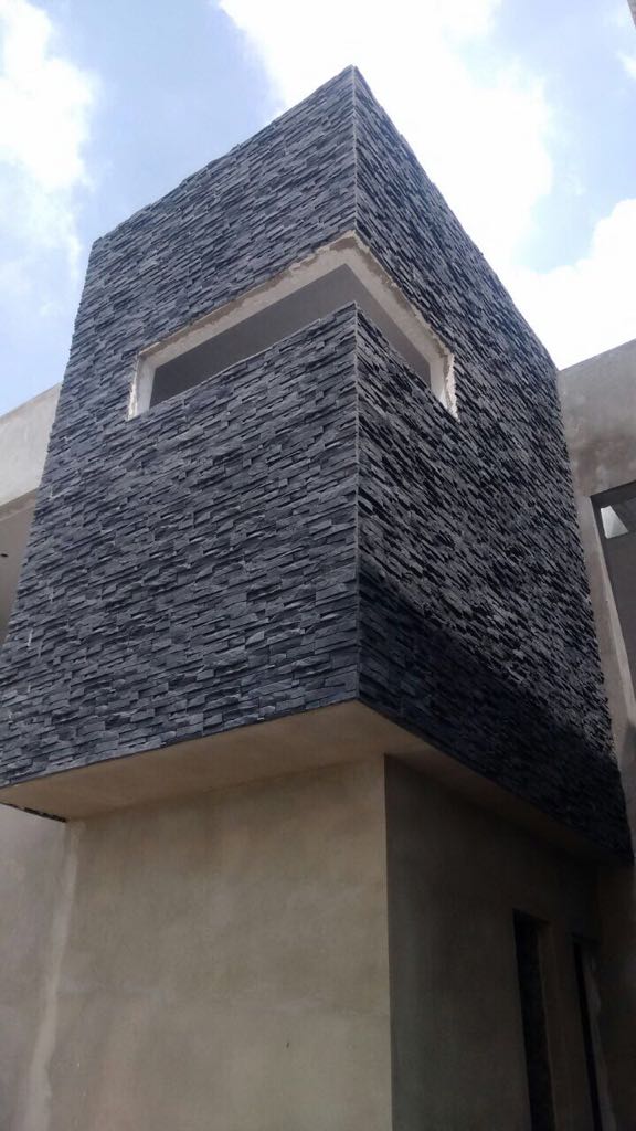 Listón Negro - Interior y Exterior - Piedras para Fachadas