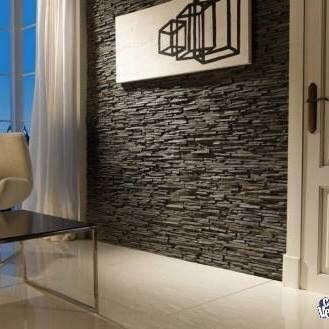 Listón Negro - Interior y Exterior - Piedras para Fachadas